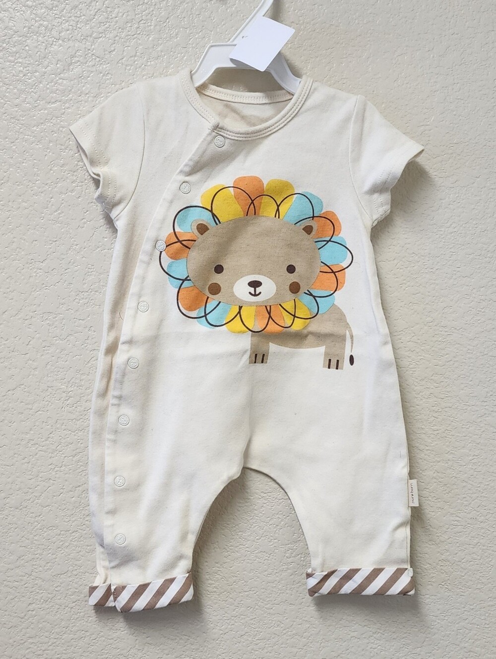 Pureborn Lion Baby Romper